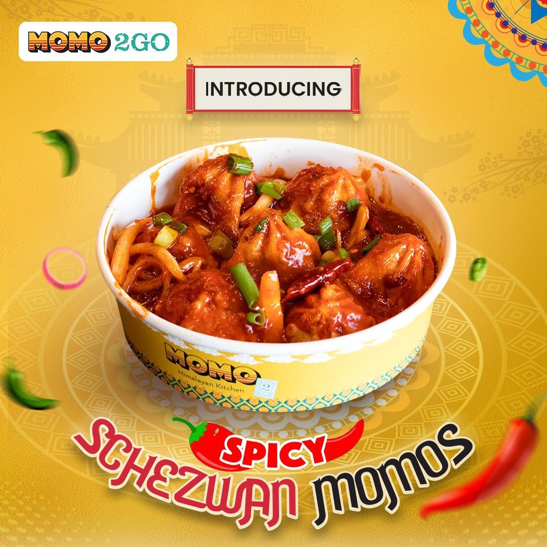 Spicy Schezwan <br> Momo (Veg/Chicken/Beef)
