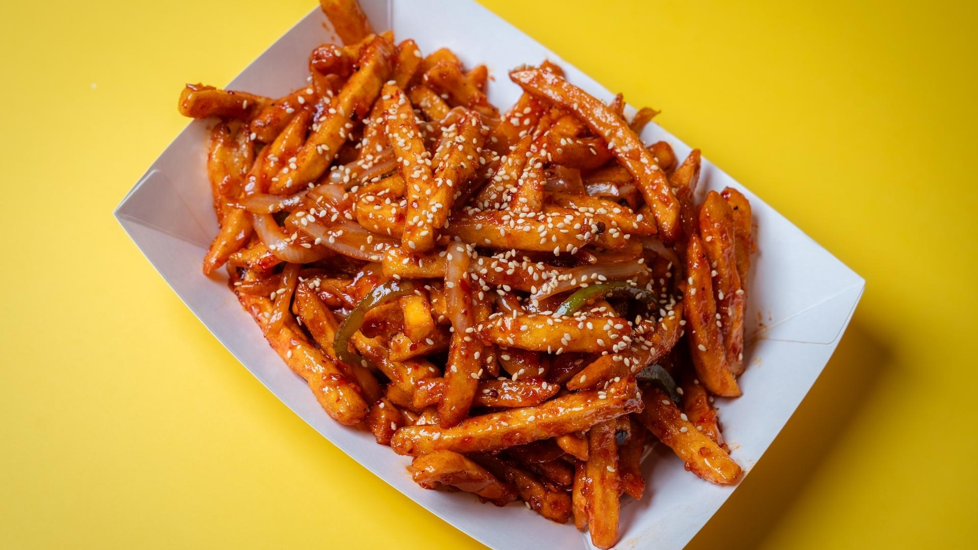 M2G - Appetizers - Honey chilli fries