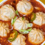 Spicy Schezwan  <Br>Momo (Veg/Chicken/Beef)