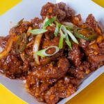 Chicken Chili Gravy with Rice